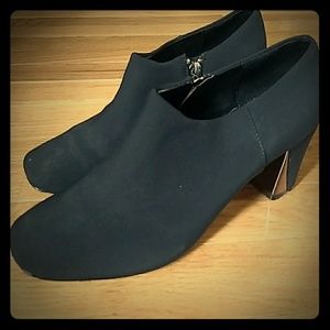 Black ankle boots